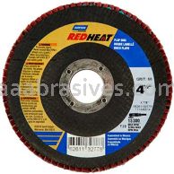 Norton 4-1/2 x 7/8 60 Norton Red Heat Type 29 R983 Flap Discs