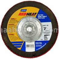Norton 7 x 5/8-11 36 Norton Red Heat Type 29 R983 Flap Discs