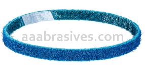 Norton 66261158584 1/2" x 18" Vortex Rapid Prep Very Fine XF Non-woven Belts