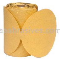Norton 5" P100 Norton No-Fil Adalox Gold Reserve A296 Paper PSA Disc Rolls