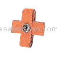 1-1/2 x 1-1/2 x 1/2 /80 / 8-32 /Merit Blaze (8 Ply) /Cross Pads