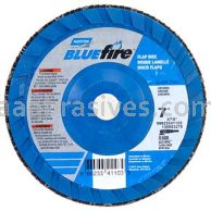 Norton Abrasives 66623341101 7 x 7/8 Norton BlueFire Quick Trim Type 27 Flap Discs