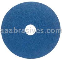 Norton Abrasives 66623377285 5 x 7/8 60 Norton BlueFire F826P Resin Fiber Sanding Discs