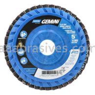 Norton 66623399010 5 x 7/8 80 Grit Quick Trim T27 Gemini R766T Flap Discs