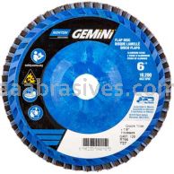 Norton 66623399015 6 x 7/8 120 Grit Quick Trim T27 Gemini R822/R766 Flap Discs