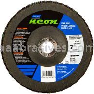 Norton Abrasives 66623399046 7 x 7/8 Norton Neon-Type 29 Fiberglass Plate 40 R766 Norton Flap Discs