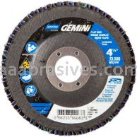 Norton 66623399063 4-1/2x7/8 40 Grit HD T27 Gemini R766T Flap Discs