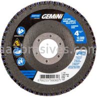 Norton 66623399065 4-1/2x7/8 80 Grit HD T27 Gemini R766T Flap Discs
