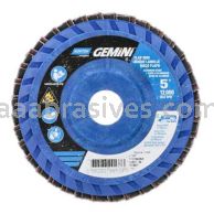 Norton 66623399133 5 x 7/8 36 Grit Quick Trim T27 Gemini R766T Flap Discs