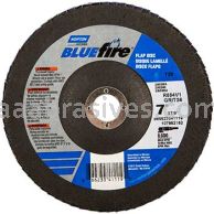 Norton 66623399196 7 x 7/8 24 Grit Bluefire R860 Type 29 Conical Standard Fiberglass Flap Discs