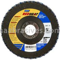 Norton Abrasives 66623399202 5 x 7/8 Norton Red Heat Type 29 - Fiberglass 120 R961 Norton Flap Discs and Merit PowerFlex Flap Discs