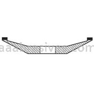 8 X 1 X 1-1/4 SE BZ100-M75BAT-1/8 Type 12A2 Dish Wheel
