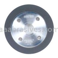6 x 3/4 x 1-1/4 SD220-P50V99-1/8 ME27853 Type 6A2C Plain Cup Wheel w/ Counter Sunk Bolt Holes Abrasive in Rim