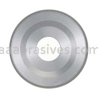 6 x 3/4 x 1-1/4 ASD150-R75B99-1/16 ME48666 Type 12V9 Dish Wheel Abrasive in Periphery
