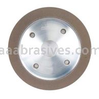 6 x 3/4 x 1-1/4 SD220-R50B99-1/16 ME27853 Type 6A2C Plain Cup Wheel with Counter Sunk Bolt Holes Abrasive in Rim