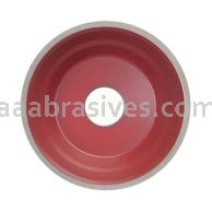 5 x 1-3/4 x 1-1/4 Type 11V9 Flaring Cup cBN Wheel Abrasive in Periphery AZTEC III 120T-1/16 ME98298