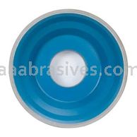 5 X 1-3/4 X 1-1/4 In. Diamond Wheel Type 11V9 Flaring Cup ASD120-R75B105-1/16
