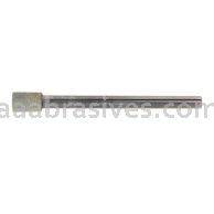 3/16 x 1/4 Type DW Mounted Points CB150-WB99-SOLID .125 x 1-3/4 Carbide Spindle