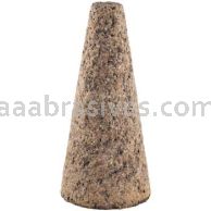 Norton 69078640225 1-1/2 / 1/2 x 3 x 5/8-11 Gemini 57A24-R Type 17 Cones - Square Tip