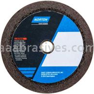 Norton 69078640486 Gemini 57AC16-Q RB Type 11 Flaring Cup Wheels With Steel Back