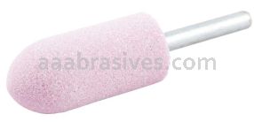 Norton 69078645336 A11 7/8 x 2 Pink 86A A/O Vitrified Bond Mounted Point