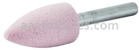 Norton 69078645344 A12 11/16 x 1-1/4 Pink 86A A/O Vitrified Bond Mounted Point