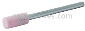 Norton 69078645346 W163 1/4 x 1/2 Pink 86A A/O Vitrified Bond Mounted Point