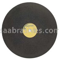 Norton 20 x 3/16 x 1/90A204-YB97B/R Sides  Reinforced/Type 01 Straight Wheels