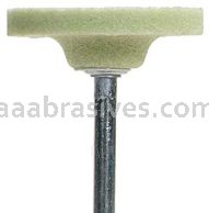Norton W215 1 x 1/8/Quantum 3NQ80-OVS/I2 1/8 x 1-1/2 Vitrified Bond Mounted Points - W Shapes