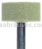 Norton Abrasives 69083154061 W218 1 x 1/2 Quantum 36 M4A 1/4 x 1-1/2 Vitrified Bond Mounted Point W Shape