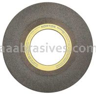 Norton 24 x 3 x 12 4ZF1234-R5B38S Steel Rings with Fine Centers S Webs Type 01 Straight Wheels