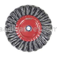 Norton 6 x .020 x 5/8-11 Standard Twist Knot Wire Wheel Brushes For Stainless Steel