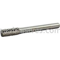 Norton 69957308003 SA2 Cylindrical 5/16 x 3/4 x 2-1/2 Double Cut Burrs
