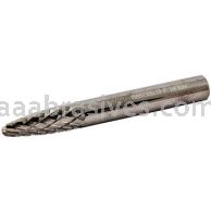 Norton 69957308018 SF1 Tree with Radius 1/4 x 3/4 x 2 Double Cut Burrs