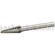 Norton 69957308029 SL3 Cone 3/8 x 1-3/16 x 2-15/16 Double Cut Burrs