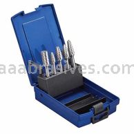 Norton 69957308060 Double Cut Carbide Burr Kit