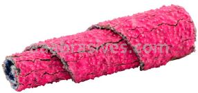 Norton 69957339775 3/8 x 1-1/2 x 1/8 60 Grit Ceramic Alumina Pink R928 Full-Tapered Spiral Roll