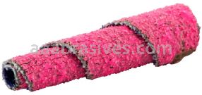 Norton 69957339785 3/8 x 1-1/2 x 1/8 80 Grit Ceramic Alumina Pink R928 Full-Tapered Spiral Roll