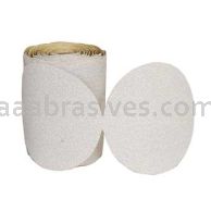 Merit Abrasives 69957352447 6 Merit No-Load A/O P100-B PB273 Paper PSA Disc Rolls