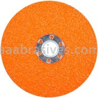 Norton 69957370209  5 x 5/8-11 BlazeX F970 36 Grit Fiber Discs Speed Change