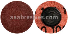 Merit Abrasives 69957399687 1" 100 Merit Alo   QC-T3 Quick Change Discs