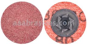 Merit Abrasives 69957399754 1" 80 Merit Alo   QC-T1 Quick Change Discs