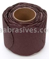 3M&trade; 7000000249 5" 60 Grit X-wt 341D A/O Stikit&trade; Cloth Sanding Disc Roll 