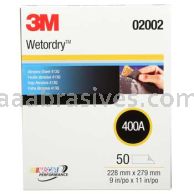 3M&trade; 7000000318 9 x 11 413Q Wetordry&trade; Abrasive Sheet