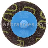 3M&trade; 7000000552 2” P100 Grit YF-wt 777F Ceramic TR Roloc&trade; Sanding Disc