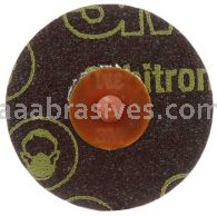 3M&trade; 7000000554 3” 60 Grit YF-wt 777F Ceramic TR Roloc&trade; Sanding Disc