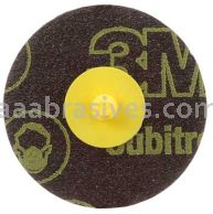 3M&trade; 7000000555 3” 80 Grit YF-wt 777F Ceramic TR Roloc&trade; Sanding Disc