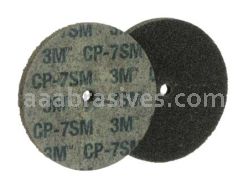 3M&trade; Scotch-Brite&trade; 7000000660 2 x 1/4 x 1/4 7S Medium Cut and Polish Unitized Wheel