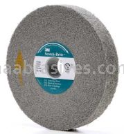 3M&trade; 7000000737 6 x 1 x 1 9S Fine XL-WL Scotch-Brite EXL Deburring Wheel