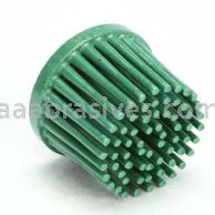 3M&trade; 7000000740 1 x 5/8 50 Grit TR RD-ZB Green Scotch-Brite&trade; Roloc&trade; Bristle Disc